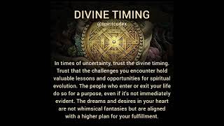 The Point of Divine Timing [upl. by Nosmoht]