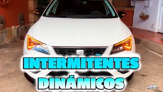 INSTALANDO INTERMITENTES DINÁMICOS SEAT LEON 5F Luisjorgproject [upl. by Aratnahs]