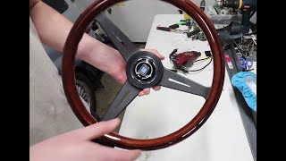 How to install a NRG quick release hub and Nardi steering wheel on EF Chassis  no AirBag [upl. by Bobbee]