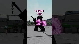 HEROES BATTLEGROUNDS COLOR CODES JJK THEME roblox shorts tsb jjk jujutsukaisen robloxedit [upl. by Bergen]