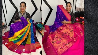 Chandrakor Paithani saree 7620380970 paithani live shorts shortliveyoutube [upl. by Verne454]