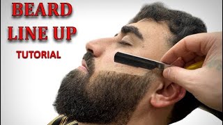 Master the Perfect Beard Learn the Jawdropping Art of Beard Line Up Masteryquot تعلم فن حلاقة اللحية [upl. by Ennaitsirk]