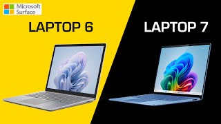 Microsoft Surface Laptop 7 vs Microsoft Surface Laptop 6  Whats the Difference [upl. by Kohsa]