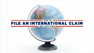 How to File an International Claim on USPScom [upl. by Meri180]