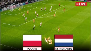 🔴LIVE  POLAND vs NETHERLANDS I I Efootball Pes 2021 GAMEPLAY [upl. by Haakon]