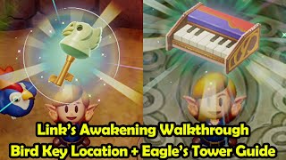 Eagles Tower Walkthrough  Bird Key Location  The Legend of Zelda Links Awakening Switch [upl. by Heron855]