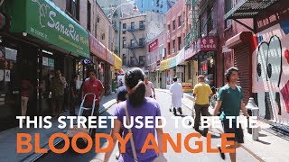 Dark History of NYCs Chinatown  Doyers Street [upl. by Sirred]