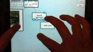 Popplet iPad Demo [upl. by Eniamret808]