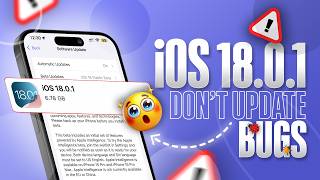 ⚠️ Don’t Update iOS 1801 amp iOS 181 Beta Major Bugs amp Warnings You Must Know [upl. by Eimar]