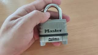 Master Lock Pro Series 1174  1174D Review [upl. by Asseniv853]