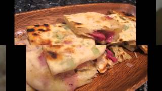 STUFFED FLAT BREAD USING NO KNEAD SEMOLINA PIZZA DOUGH [upl. by Yhtrod]