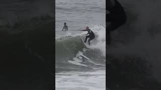 KalesBroccoli smoothly surfing in Capbreton surfing surfingwaves surfinfrance [upl. by Senhauser]