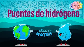 Puentes de hidrógeno en 3 minutos  ¿Qué son y cómo se forman [upl. by Iccir]