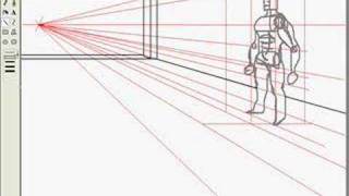 One Point Perspective Man [upl. by Areik]