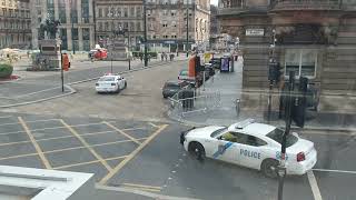 Batman Filming in Glasgow Scotland  More Filming Footage [upl. by Retnyw]