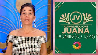 Estos son los invitados de JUANA del domingo 27 de octubre a las 1345 [upl. by Santini]