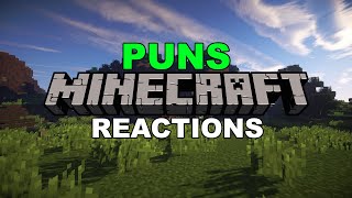 Minecraft Puns Reactions [upl. by Salman693]