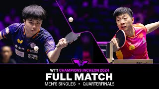 FULL MATCH  Lin YunJu vs Ma Long  MS QF  WTTIncheon 2024 [upl. by Adikram]