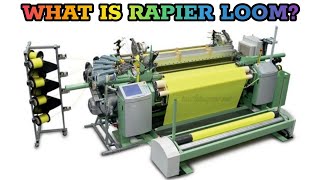 What is Rapier Loom Rapier Loom Animation [upl. by Cirdek]