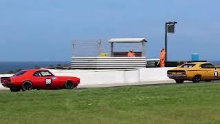 Historic Touring Cars at Phillip Island [upl. by Assiren]