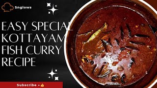 Kottayam Style Fish Curry  Kottayam meen curry  Sushmi nair [upl. by Faline]