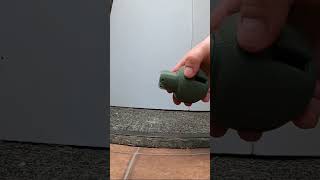 I Made An M67 Airsoft Grenade Meteorite Impact Cap Grenade M67 Body airsoft [upl. by Eibmab]