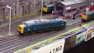 York Model Railway Show 2018 [upl. by Nywroc753]