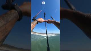 9m north orbit pro kite loop and jump over surfer kitesurfer kitesurfing kiteloop [upl. by Kumagai573]