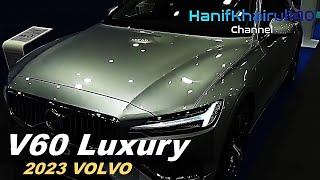 2023 New Volvo V60 Luxury Modern SEDAN  B5 Ultimate WAGON Denim [upl. by Yentroc]