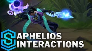 Aphelios Special Interactions [upl. by Adnorehs]