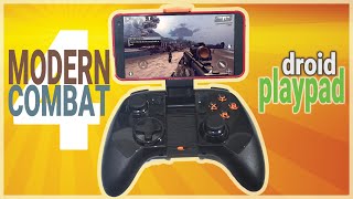 Android Gamepad Games  Modern Combat 4 Zero Hour [upl. by Notserk312]