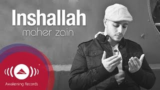 Maher Zain  Inshallah English  ماهر زين  إن شاء الله  Vocals Only Lyrics [upl. by Aime]