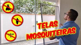 Tela Mosquiteira  Como montar e instalar kit Tela Mosquiteira CRISDAN [upl. by Watkins]