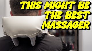 Wearable Neck amp Shoulder Massager REVIEW This feels like Im not alone in the room 😯 [upl. by Dorotea]