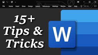 Most DONT Use it Properly 15 Microsoft Word Tips amp Tricks [upl. by Hannavahs906]