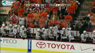 Blackhawks  Flyers Game 3 6210 [upl. by Greer152]