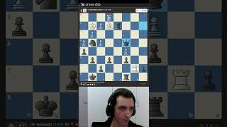 Back rank mate vs 2700 FM chess twitch [upl. by Parent]