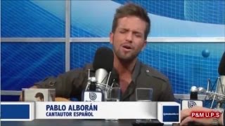 Pablo Alborán  El Beso  BiobioChile [upl. by Lledra]