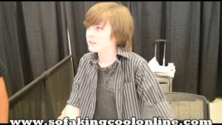 Interview with Chandler Riggs aka Carl from The Walking Dead [upl. by Bollay]