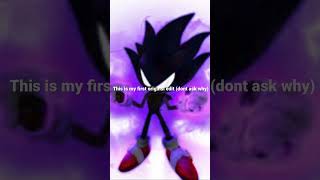 Hyper archie sonic💀💀💀💀 LEGEND sonic supersonic hypersonic darksonic hyperarch [upl. by Retsbew750]