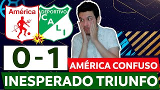 AMÉRICA 0 CALI 1💥LIGA BETPLAY DIMAYOR 20242💥CALI SORPRENDIÓ A TODO EL MUNDO💥 [upl. by Maharva785]