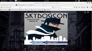 SkyDog 2016  Catch Me If You Can solution and walktrought [upl. by Mulac]