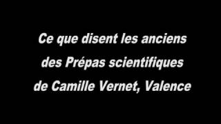 Ce que disent les anciens de prépa scientifique de Camille Vernet Valence [upl. by Ecirtnuahs]