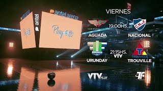 PlayOff  Aguada vs Nacional  Urunday vs Trouville  SemiFinales [upl. by Anial]