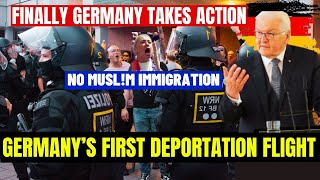 Finally Happened Germany’s First Deportation Flight No Muslim Immigration Many Muslims Going Home [upl. by Emmerie]