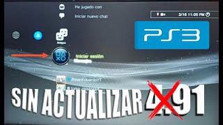 ONLINE✅  INICIAR SESIÓN en PS3 cualquier VERSION Sin ACTUALIZAR a 491 [upl. by Donnell83]