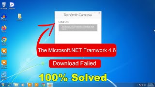 The Microsoft NET Framwork 46 Download Failed Problem Solve  Computer Tips  YBM Digital Academy [upl. by Enelyk]