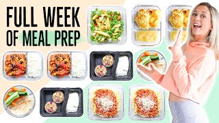 5 TAGE MEAL PREP  Meal Prep Rezepte für die ganze Woche  Vorkochen zum Abnehmen [upl. by Ttiwed]