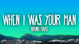 Bruno Mars  When I Was Your Man [upl. by Bernette154]