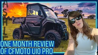 TESTED for a MONTH on farm CFMOTO U10 PRO full review CFMOTOOFFICIAL [upl. by Ymaj48]